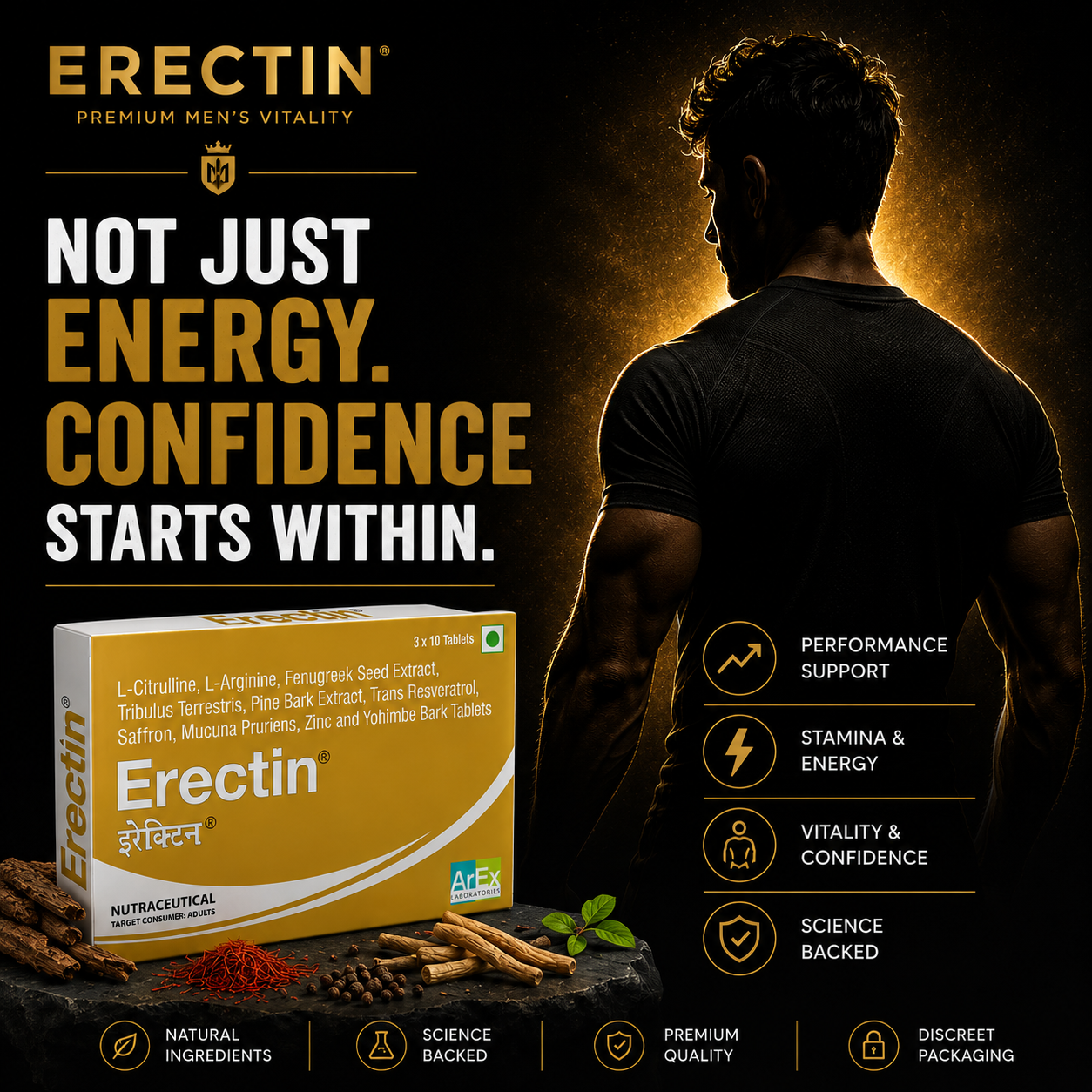 Erectin - Men Intimate Wellness
