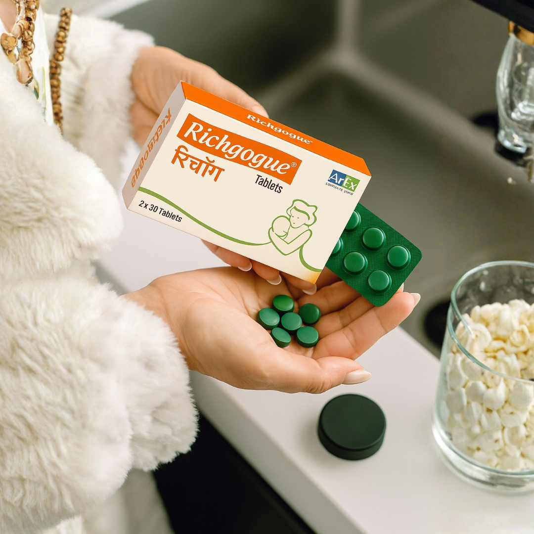 Richgogue Tablets | Lactation Support Tablets | 60 Tablets