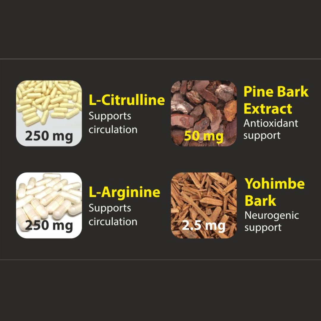 Erectin | Men's Sexual Wellness Tablets | 30 Tablets