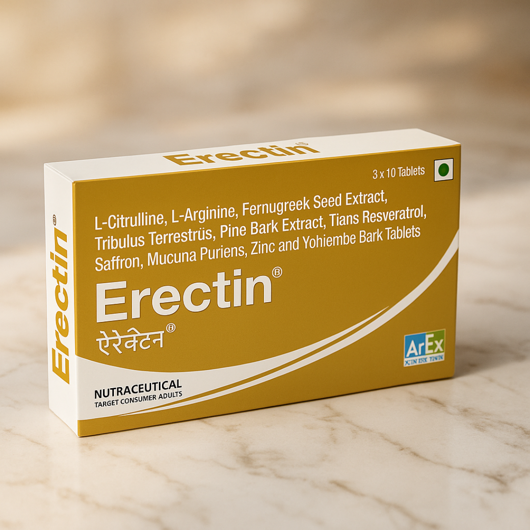 Erectin | Men's Sexual Wellness Tablets | 30 Tablets