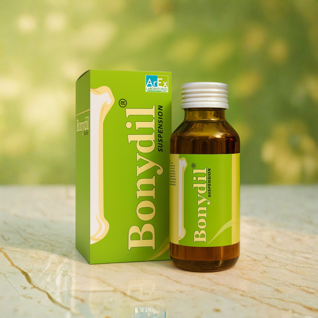 Bonydil Suspension (For kids) | Calcium Support Suspension | 200ml