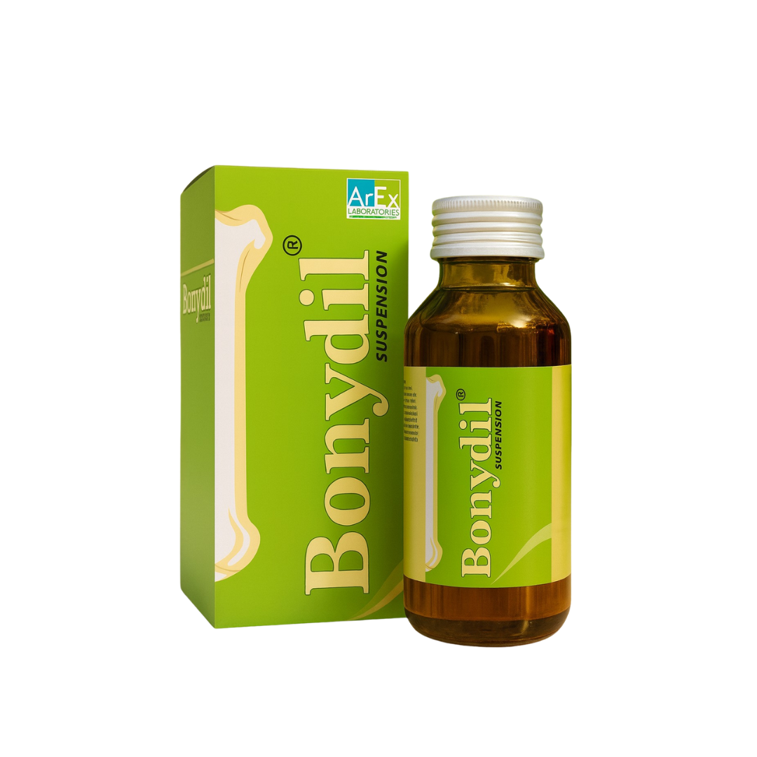 Bonydil Suspension (For kids) | Calcium Support Suspension | 200ml